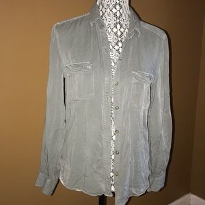 Vintage Boyfriend Button Down Top